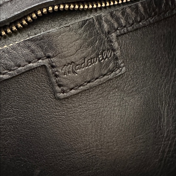 Madewell The Zip-Top Medium Transport Tote - Picture 7 of 14